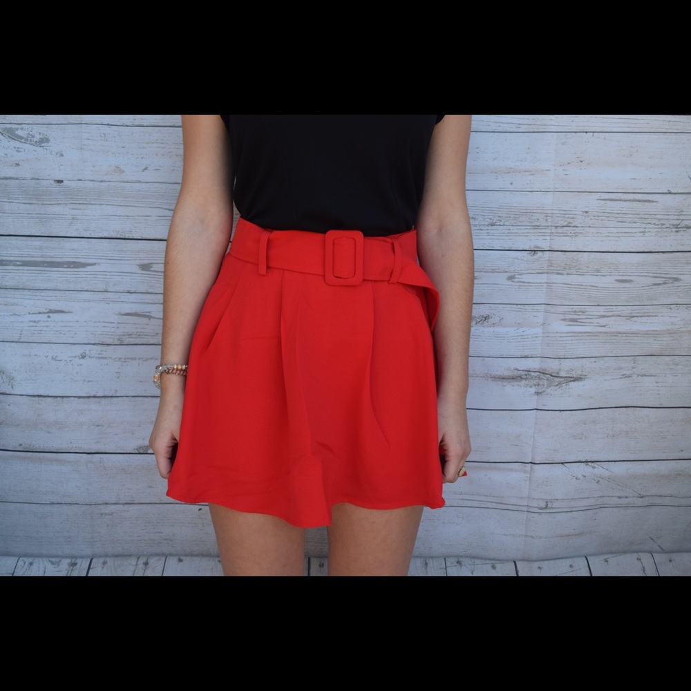 Red Skort - Picture 2 of 3